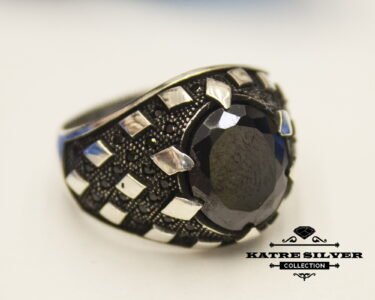 ottoman black onyx ring