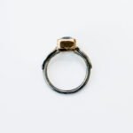 Angel Wings Birthstone Ring, Blue Topaz Ring for Women, Sterling Silver Birthstone Rings, Dainty Stackable Birthstone Rings for Women - Image 8