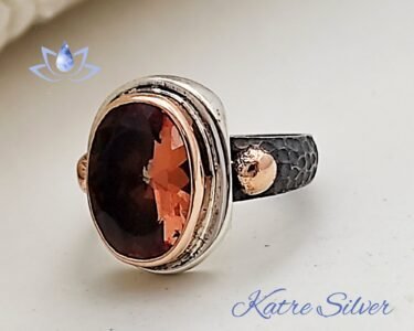 Oval Turkish Diaspore Ring, Diaspore Ring, Color Change Ring, Engagement Ring, Diaspore Jewelry, Sultanite Ring, Gift for Her - Image 4
