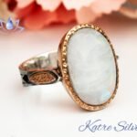 Moonstone Ring, Oval Moonstone Ring, Rainbow Moonstone Ring, Moonstone Ring Silver, Natural Moonstone Ring, Engagement Ring, Birthstone Ring