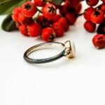 Dainty Pearl Ring, Silver Pearl Ring, Minimalist Ring, Pearl Bead Ring, Stackable Rings Gold, Handmade Pearl Ring, Pearl Rings For Women - Image 6