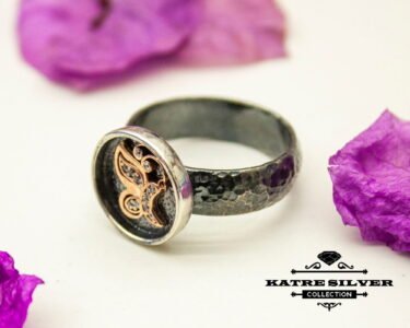 Cute Butterfly Ring, Tiny Butterfly, Cute Silver Ring, Butterfly Rings, Butterfly Ring, Everyday Ring, Midi Ring, Cute Ring, Animal Ring - Image 5