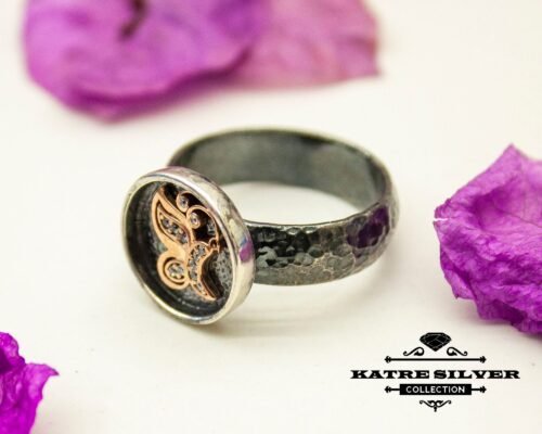 Cute Butterfly Ring, Tiny Butterfly, Cute Silver Ring, Butterfly Rings, Butterfly Ring, Everyday Ring, Midi Ring, Cute Ring, Animal Ring - Image 5