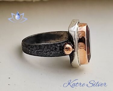 Oval Turkish Diaspore Ring, Diaspore Ring, Color Change Ring, Engagement Ring, Diaspore Jewelry, Sultanite Ring, Gift for Her - Image 5