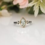 Blue Topaz Ring, Swiss Blue Topaz Ring, Silver Gemstone Ring for Women, Promise Ring, November Birthstone Ring, Women Ring Birthday Gift - Image 3