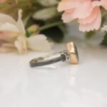 Blue Topaz Ring, Swiss Blue Topaz Ring, Silver Gemstone Ring for Women, Promise Ring, November Birthstone Ring, Women Ring Birthday Gift - Image 5