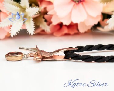 Changing Color Mood Stone Dove Bird Pendant, Color Change Custom Pendant, Antique Gemstone Vintage Pendant, Necklace Gift - Image 6