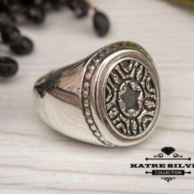 Solid Turkish Mens Ring, Turkish Silver Ring, Ottoman Men Ring, Ottoman Mens Ring, Antique Men Ring, Men 925k Silver Ring, Gift for Him