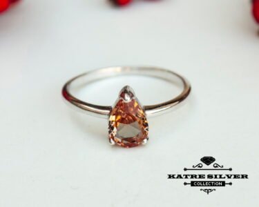 Teardrop Solitaire Sultanite Ring, Diaspore Ring, Color Change Ring, Turkish Ring, Women Ring, Statement Ring, 925 Silver Ring, Boho Ring - Image 5