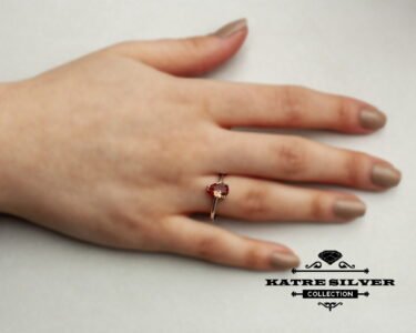 Teardrop Solitaire Sultanite Ring, Diaspore Ring, Color Change Ring, Turkish Ring, Women Ring, Statement Ring, 925 Silver Ring, Boho Ring - Image 2