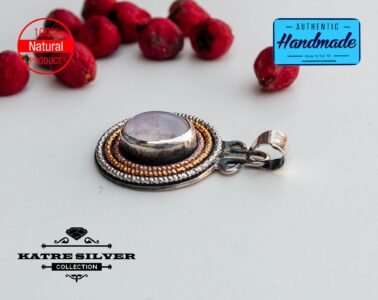 Raw Rose Quartz Pendant, Rose Quartz Necklace, Rose Quartz Jewelry, Pink Pendant, Quartz Necklace, Gemstone Pendant, Gift For Her - Image 5