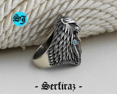 Native American Head Ring, Native American, Native American Ring, Native Indian, American Indian, Vintage, Ring, American - Image 6