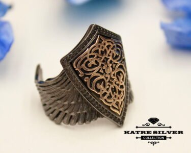 bohemian wing thumb ring adjustable wrap 925 sterling silver statement ring