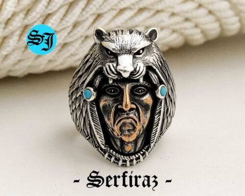 Native American Head Ring, Native American, Native American Ring, Native Indian, American Indian, Vintage, Ring, American