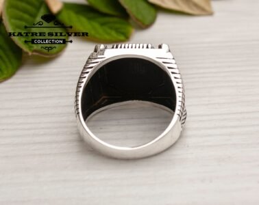 Statement Ring Unique Mens Ring Celtic Handcrafted Silver Rings Massive Ring Unique Mens Ring Black Silver Ring Turkish Summer Jewelry, Ring - Image 7