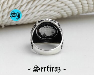 Mens Skull Ring, Turkish Handmade Skull Ring, Biker Ring, Jewelry, Silver Skull Ring, Sterling Silver 925K, Gothic Ring - Image 7