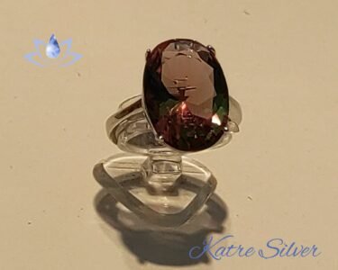 Rare Sultanite Ring 925 Sterling Silver – Natural Diaspore Color Change Gemstone Handmade Statement Ring Gift for Her - Image 9