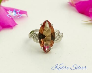 Marquise Engagement Ring, Marquise Ring, Art Deco Ring, Diaspore Ring, Color Change Ring, Vintage Ring, Vintage Engagement Ring - Image 5