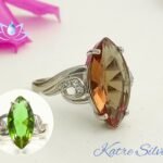 Marquise Engagement Ring, Marquise Ring, Art Deco Ring, Diaspore Ring, Color Change Ring, Vintage Ring, Vintage Engagement Ring