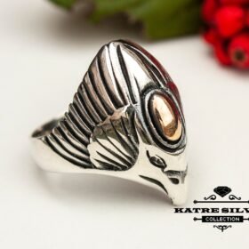 Eagle Statement Ring, Man Ring, Handmade Ring, Ring Silver, Ring for Men, Silver Ring Man, Animal Ring, Vintage Mens Ring, American Eagle