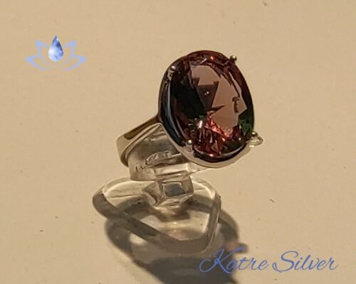 Sultanite Ring | Statement Ring | Sultanite | Diaspore Stone | Diaspore Jewelry | Gift | Silver | Gift for Her | Gift Idea - Image 9