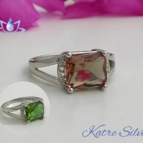 Sultanite Ring | Anniversary Ring | Sultanite | Diaspore Stone | Sultanite Jewelry | Silver | Gift for Her | Gift Idea