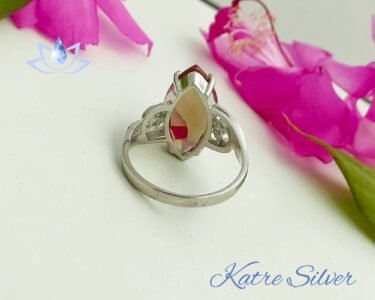 Marquise Engagement Ring, Marquise Ring, Art Deco Ring, Diaspore Ring, Color Change Ring, Vintage Ring, Vintage Engagement Ring - Image 10