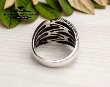 Eagle Claws Men and Unisex Ring Heavy Hand Made Sterling Silver 925 All Sizes Oxidized Wild Style Animal Jewelry Fast Shipping - Image 7