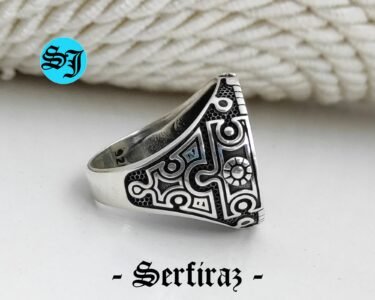 Mens Skull Ring, Turkish Handmade Skull Ring, Biker Ring, Jewelry, Silver Skull Ring, Sterling Silver 925K, Gothic Ring - Image 5