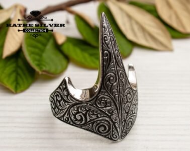 Eagle Claw Ring, Eagle Men Ring, Silver Eagle Ring, Eagle Jewelry, Gothic Ring, Animal Ring, Men Silver Ring, Gift for Women Men