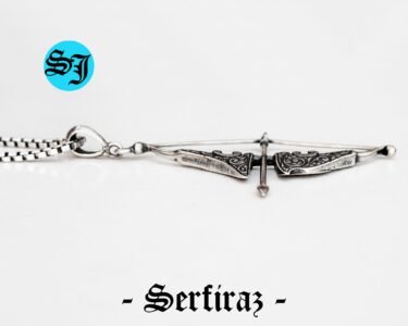 Powerful Bow and Arrow Necklace 925 Sterling Silver – Archery Pendant Handmade Minimal Jewelry Gift for Him Her - Image 9