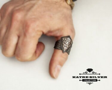 Bohemian Wing Thumb Ring 925 Sterling Silver – Adjustable Wrap Statement Designer Ring Handmade Gift for Her - Image 2