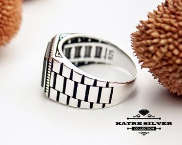 Mens Statement Ring – Bold 925 Sterling Silver Celtic Handmade Massive Ring Gift for Him - Image 5