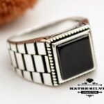 Statement Ring Unique Mens Ring Celtic Handcrafted Silver Rings Massive Ring Unique Mens Ring Black Silver Ring Turkish Summer Jewelry
