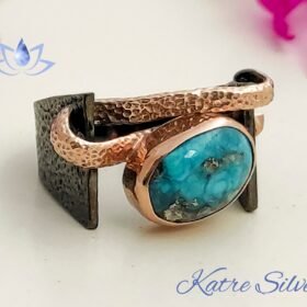 Green Turquoise Ring, Handmade Ring, Turquoise Ring, Turquoise Jewelry, Gemstone Ring, Statement Ring, Birthstone Ring, 925 Silver Ring