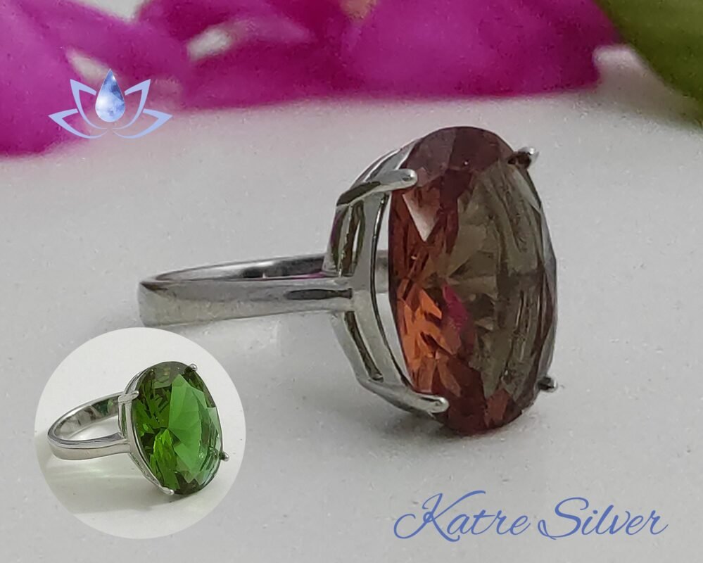 Sultanite Ring | Women Ring | Sultanite | Diaspore Stone | Diaspore Jewelry | Gift | Silver | Gift for Her | Gift Idea
