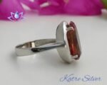 Sultanite Ring | Statement Ring | Sultanite | Diaspore Stone | Diaspore Jewelry | Gift | Silver | Gift for Her | Gift Idea - Image 6