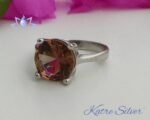 Sultanite Ring | Promise Ring | Sultanite | Diaspore Stone | Diaspore Jewelry | Gift | Silver | Gift for Her | Gift Idea - Image 4