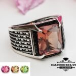 sultanite men ring color change gemstone ottoman style 925 sterling silver