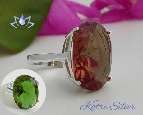 Sultanite Ring | Silver Ring | Sultanite | Diaspore Stone | Sultanite Jewelry | Sterling Silver | Gift for Her | Gift Idea