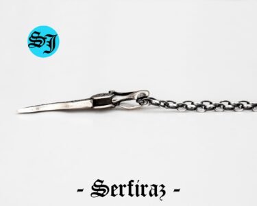 Dagger Charm, Sword Necklace, Knife Necklace, Warrior Necklace, Medieval Jewellery, Men's Necklace, Father Gift, Birthday Gift - Image 9