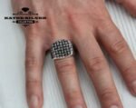 Mens Handmade Ring Turkish Mens Ring Solid Rings for Men Ring Gift for Him Sterling Silver Ring Mens Jewelry Solid Silver Ring - Image 2