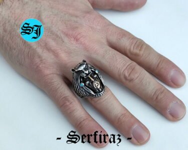 Native American Head Ring, Native American, Native American Ring, Native Indian, American Indian, Vintage, Ring, American - Image 2