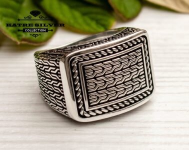 Mens Handmade Ring, Turkish Mens Ring, Solid Rings for Men, Men Ring, Gift for Him, Sterling Silver Ring, Mens Jewelry, Solid Silver Ring