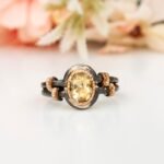 Beautiful Yellow Citrine Women Ring, Natural Stone 925 Sterling Silver Ring, Birthstone Jewelry, Gemstone Statement Ring, Mothers Day Gift - Image 3
