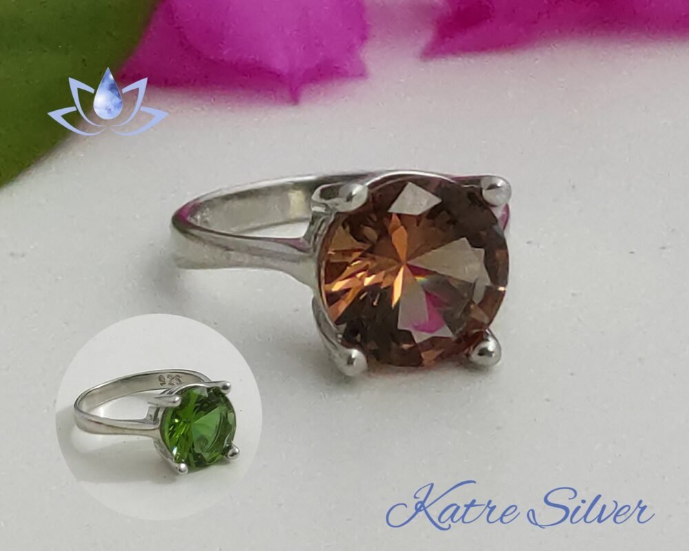 Sultanite Ring | Promise Ring | Sultanite | Diaspore Stone | Diaspore Jewelry | Gift | Silver | Gift for Her | Gift Idea