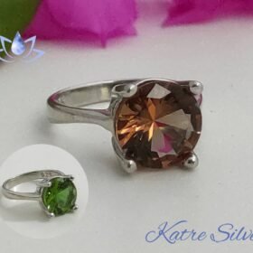 Sultanite Ring | Promise Ring | Sultanite | Diaspore Stone | Diaspore Jewelry | Gift | Silver | Gift for Her | Gift Idea