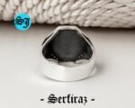 Silver Seal of Solomon Ring, 925 Sterling Silver, Silver Men Ring, King Solomon Ring, Star of David Ring, Turkish Men Ring, Gift for Him - Image 9