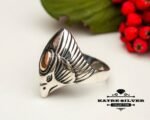 Eagle Statement Ring, Man Ring, Handmade Ring, Ring Silver, Ring for Men, Silver Ring Man, Animal Ring, Vintage Mens Ring, American Eagle - Image 4