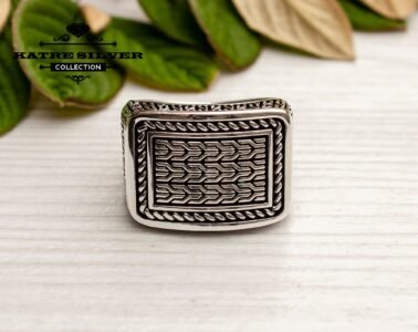 Mens Handmade Ring, Turkish Mens Ring, Solid Rings for Men, Men Ring, Gift for Him, Sterling Silver Ring, Mens Jewelry, Solid Silver Ring - Image 3